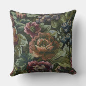 Grandma's Comfy Vintage Floral Dopp Kit クッション (裏面)