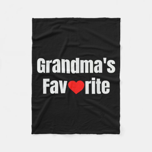 Grandma's Favorite  フリースブランケット (正面)