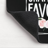 Grandma's Favorite Grandparent Granhild Humor Flor マウスパッド (コーナー)