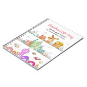 Grandmas JournalでGrandkidsのライフストーリーを記録 ノートブック (左側)