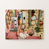 Grandma's Kitchen for Seniors 30 Large Piece ジグソーパズル (横)