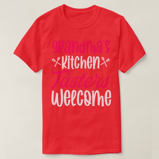 grandmas kitchen tasters welcome cooking epert che tシャツ (デザイン正面)