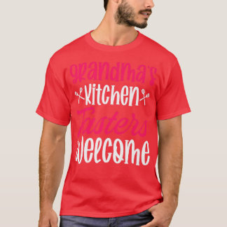 grandmas kitchen tasters welcome cooking epert che tシャツ