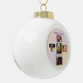 Grandma's Love 5-Photo Forever Family Tribute セラミックボールオーナメント (左)