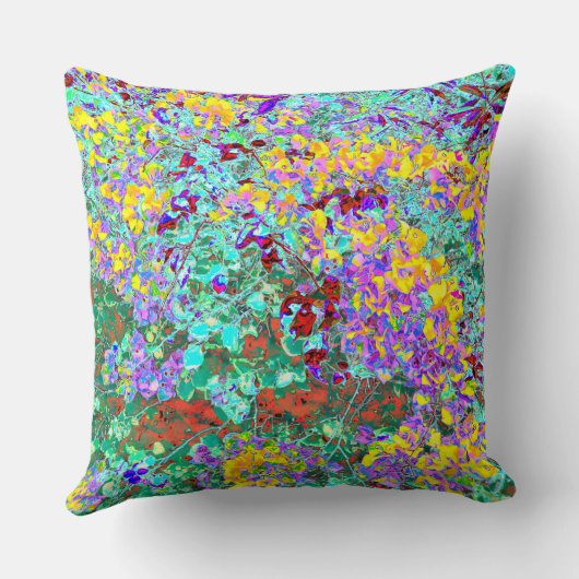 Grandma's Rules Throw Pillow クッション (裏面)