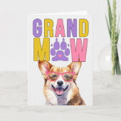GrandMAWウェルシュコーギーGrandDOG祖父母の日 シーズンカード (正面)