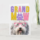 GrandMAWシェプドッグGrandDOG祖父母の日 シーズンカード (正面)