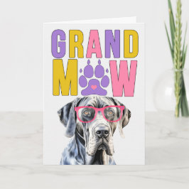 GrandMAW Great Dane GrandDOG祖父母の日 シーズンカード