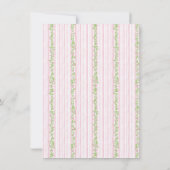 Grandmellinial Botanical Monogram Crest Thank You  サンキューカード (裏面)