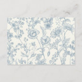 GrandmillennialおよびRSVPエレガントカード エンクロージャーカード (裏面)