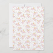 Grandmillennial Evergreen Swag with Angels | Photo 招待状 (裏面)