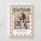 grandmillennial Family Photo Christmas Card 招待状 (裏面)