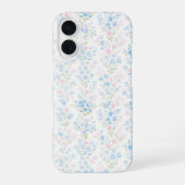 Grandmillennial Floral Phone Case iPhone 16ケース (裏面)