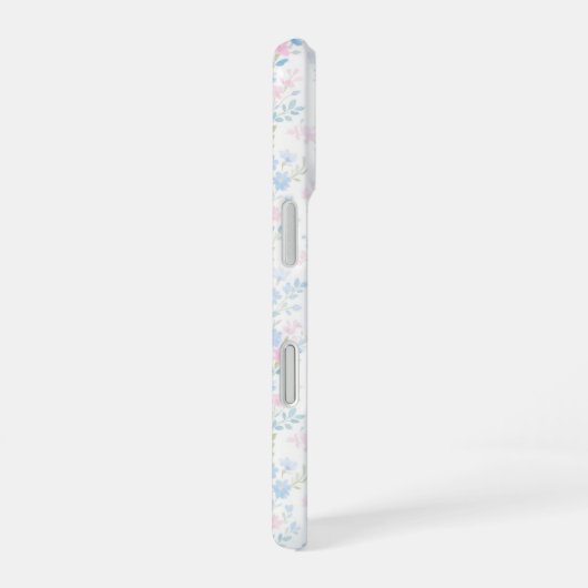 Grandmillennial Floral Phone Case iPhone 16ケース (右側面)
