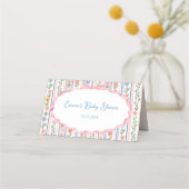Grandmillennial Floral Place Card プレイスカード (裏面)
