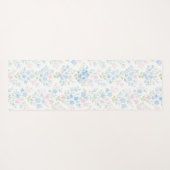 Grandmillennial Floral Yoga Mat ヨガマット (裏面(横))