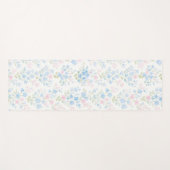 Grandmillennial Floral Yoga Mat ヨガマット (正面(横))