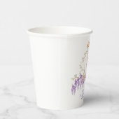 Grandmillennial Wisteria Baby Shower  紙コップ (右)