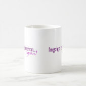 Grandmomがあることを再度行くこと コーヒーマグカップ (中央)