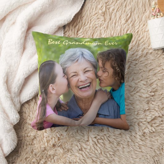 Grandmom Personalized Cushion Mother’s Day クッション (ブランケット)