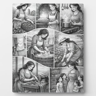 Grandmother Mom Mother's Day  フォトプラーク