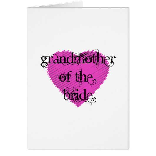 Grandmother of the Bride (正面)