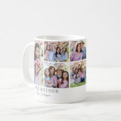 Grandmother Photo Collage コーヒーマグカップ (正面左)