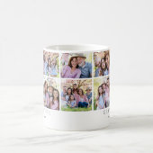 Grandmother Photo Collage コーヒーマグカップ (中央)