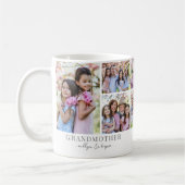 Grandmother Photo Collage コーヒーマグカップ (左)