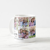 Grandmother Photo Collage コーヒーマグカップ (正面左)
