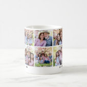 Grandmother Photo Collage コーヒーマグカップ (中央)