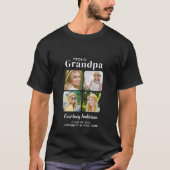 GRANDMPA誇りを持ったモダンカスタム4写真卒業 Tシャツ (正面)