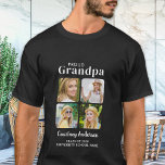 GRANDMPA誇りを持ったモダンカスタム4写真卒業 Tシャツ<br><div class="desc">孫の卒業おめでとう！お爺誇りを持った様はTシャツで愛とサポートを誇示すパーソナライズされた価値がある。このレトロモダンデザインは、卒業生との4つの思い出を示すお気に入りのフォトコラージュを備えている。高校、大学、大学のシャツなど、今年の卒業生には最適だ。シャツに誇りを持ったは「GRANDPA」文字が目立って表示され、子供の達成感誇りを持ったを皆に知ってもらう。また、シャツを自分の名前、年級、学校でパーソナライズして本当に作ユニークる。素材を使高品質用し、快適で耐久性に優れ、長年の衣服に最適。今年は子素晴らし供を卒業させてもらう自分や他のパパ、祖父、家族への贈り物だ。お祝子様の達成感とプライドを見せパーソナライズされたる卒業式Tシャツ。今すぐ注文して衣服プライドで！</div>