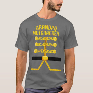 GRANDPAくるみ割りカーマッチングファミリーPJクリスマス1 Tシャツ