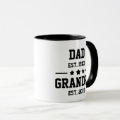 Grandpaに昇格されたベビーの発表 マグカップ (正面右)