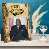 Grandpaのカスタマイズ フォトプラーク (側面)