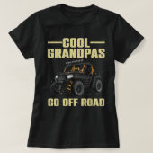 GrandpaカッコいいパパSxSオフロードUTV用サイドバイサイド Tシャツ (デザイン正面)