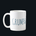 GrandpaグラフィックおもしろいのGrumpyのためのGrumpaノベルティ コーヒーマグカップ<br><div class="desc">GrandpaグラフィックおもしろいコーヒマグのためのGrumpaノベルティ</div>