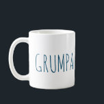GrandpaグラフィックおもしろいのGrumpyのためのGrumpaノベルティ コーヒーマグカップ<br><div class="desc">GrandpaグラフィックおもしろいコーヒマグのためのGrumpaノベルティ</div>