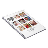 GRANDPAフォトコラージギフトグランデ誇りを持ったッド ノートブック (右側)