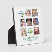 GRANDPAフォトコラージギフトパパ誇りを持ったポップグランプ フォトプラーク (正面)