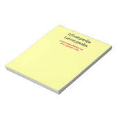 Grandpaメモ食べ帳へ行こう ノートパッド (回転)