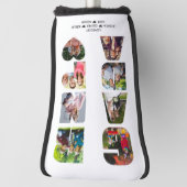 GRANDPAレター切り出しフォトコラージュ ゴルフヘッドカバー (回転90)