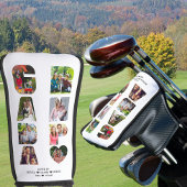 GRANDPAレター切り出しフォトコラージュ ゴルフヘッドカバー