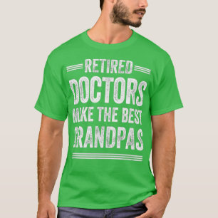 Grandpa医退職した師MD退職Gif Tシャツ