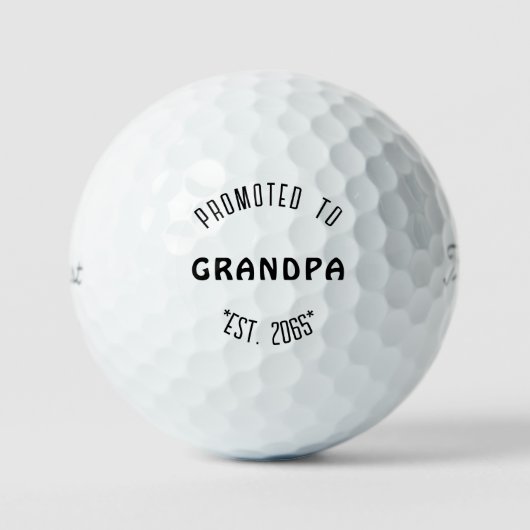 Grandpa妊娠タイトルリストPro V1に昇格 ゴルフボール (正面)