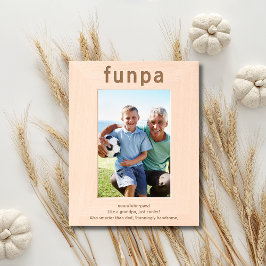 Grandpa定義エッおもしろいチング写真フレーム レーザー彫刻フレーム