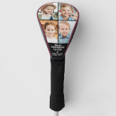 GRANDPA最高の By Parモダンカスタム4 Photo Collage ゴルフヘッドカバー (正面)