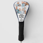 GRANDPA最高の By Par -カスタム4 Photo Collage ゴルフヘッドカバー (正面)