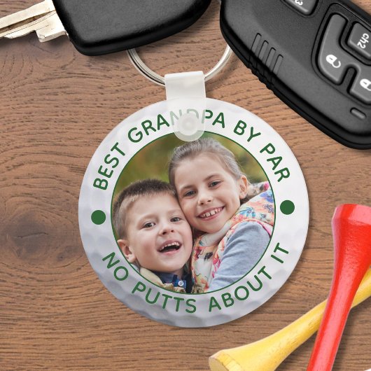 GRANDPA最高の BY PAR Oneフォトおもしろいカスタム キーホルダー